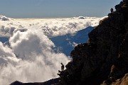 Monti Colombarolo (2309 m) e Ponteranica orientale (2378 m) da Ca’ San Marco il 27 ottobre 2016 - FOTOGALLERY